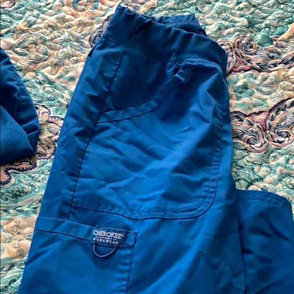 Cherokee revolution royal blue scrubs. $12 - Picture 2 of 3